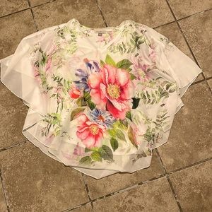 Womens floral blouse